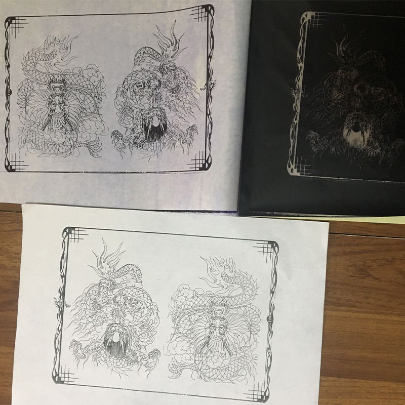 A4 Thermal Tattoo Stencil Pape - огляд і ціна Transfer Paper Carbon