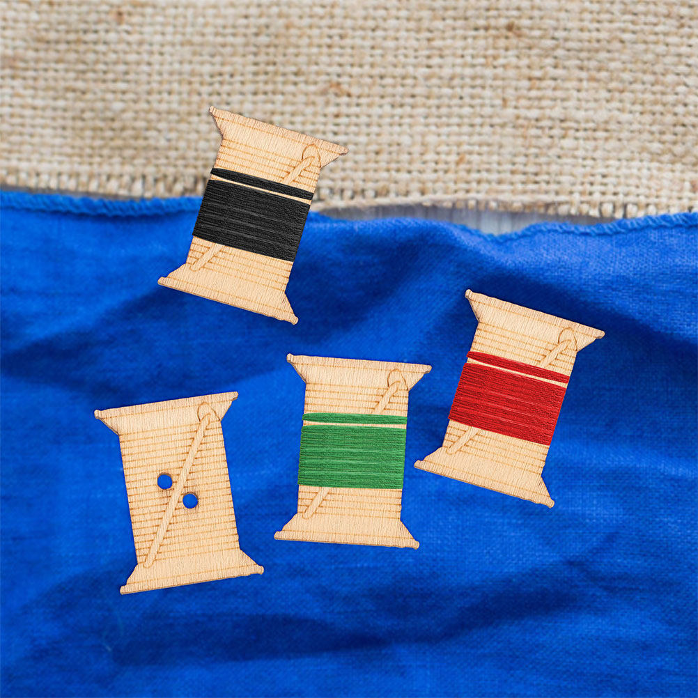 100Pcs Wooden Embroidery Floss - огляд і ціна Embroidery Handicraft