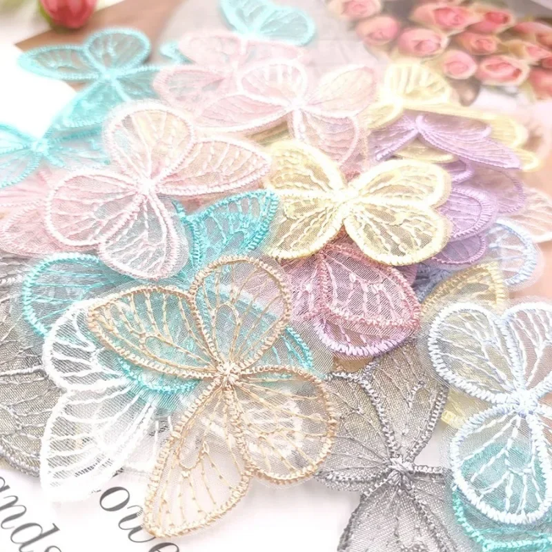 20Pcs/lot 4.5*3.5cm Embroidere - огляд і ціна Embroidery Web