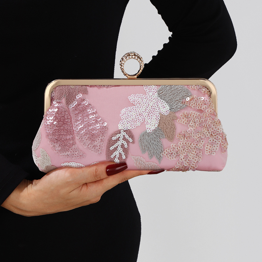 Sequins Embroidery Clutch Bag  - огляд і ціна Embroidery Bali