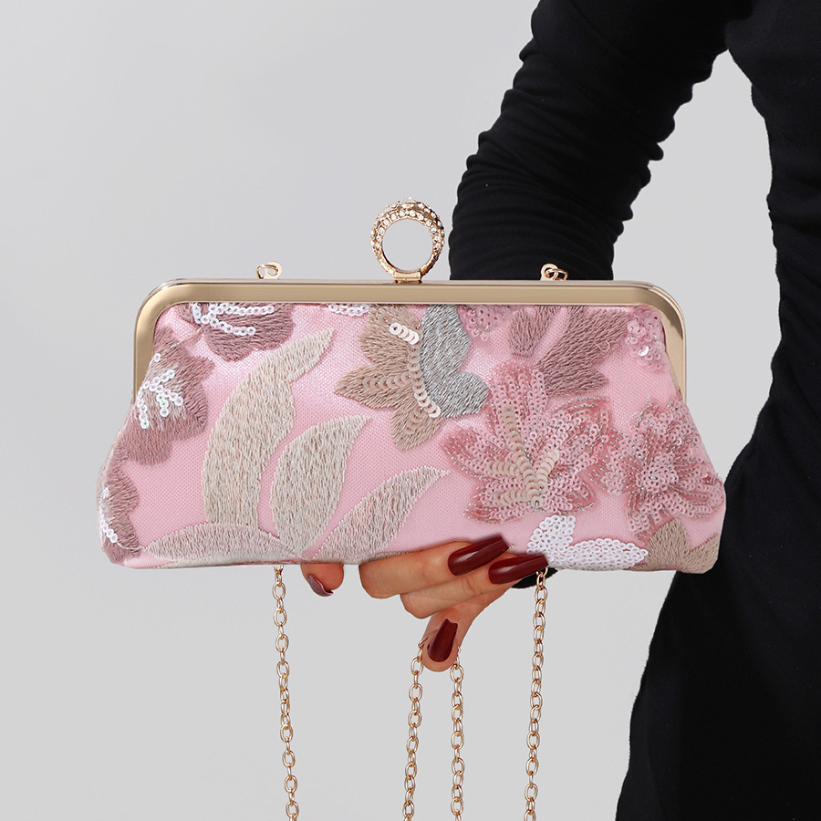Sequins Embroidery Clutch Bag  - огляд і ціна Embroidery Bali