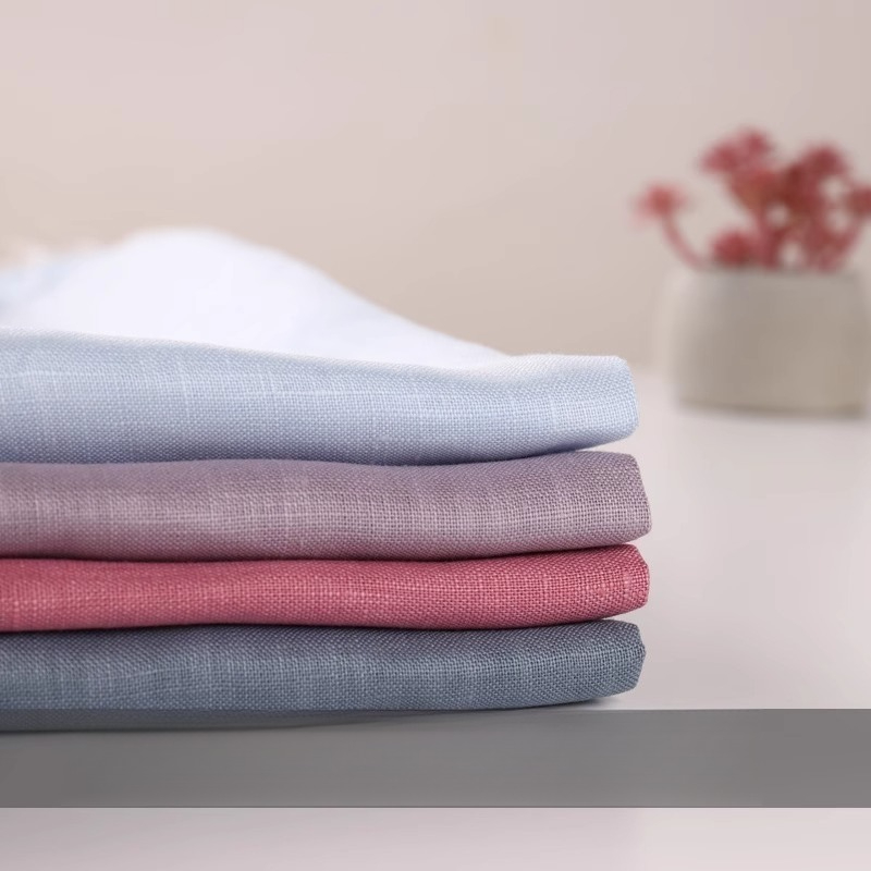 100% Pure Linen Ramie Summer D - огляд і ціна Linen Fabric Natural