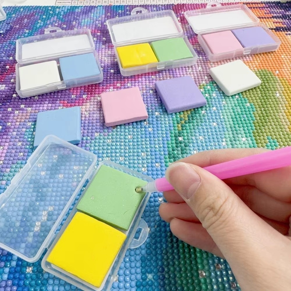 1/2PCS Silicone Diamond Painti - огляд і ціна Embroidery Cream