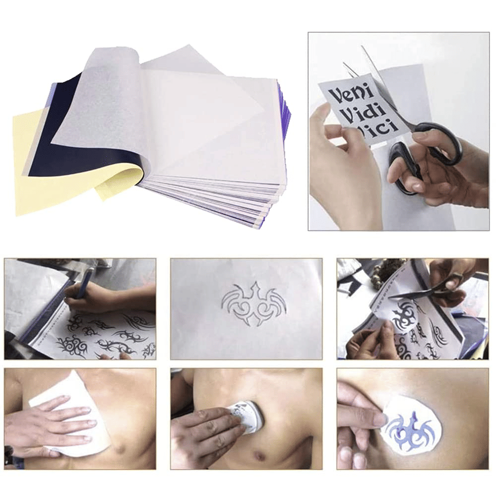 1 Pack Tattoo Transfer Paper S - огляд і ціна Transfer Paper Carbon
