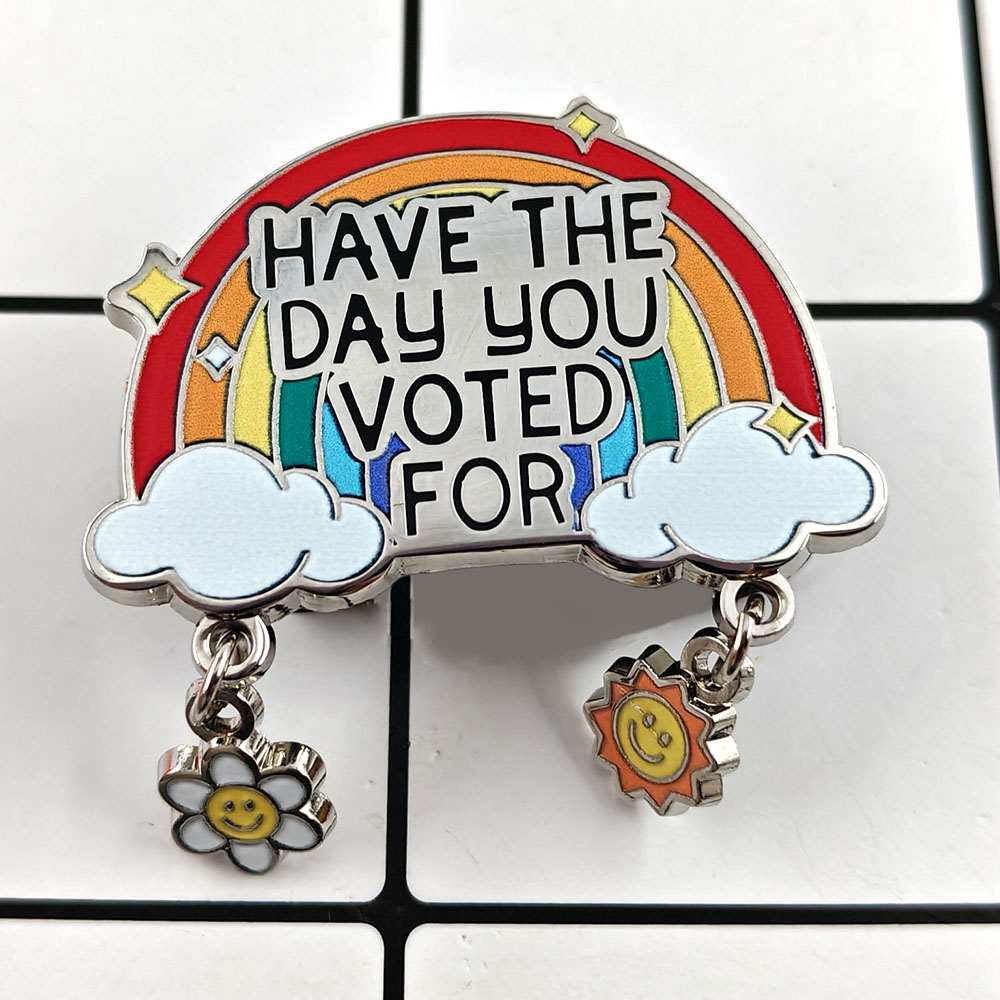 Have The Day You Voted for Bro - огляд і ціна Embroidery Initials