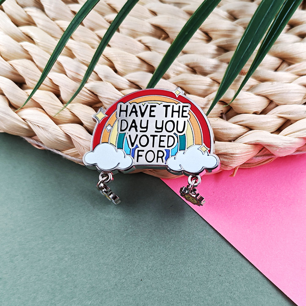 Have The Day You Voted for Bro - огляд і ціна Embroidery Initials