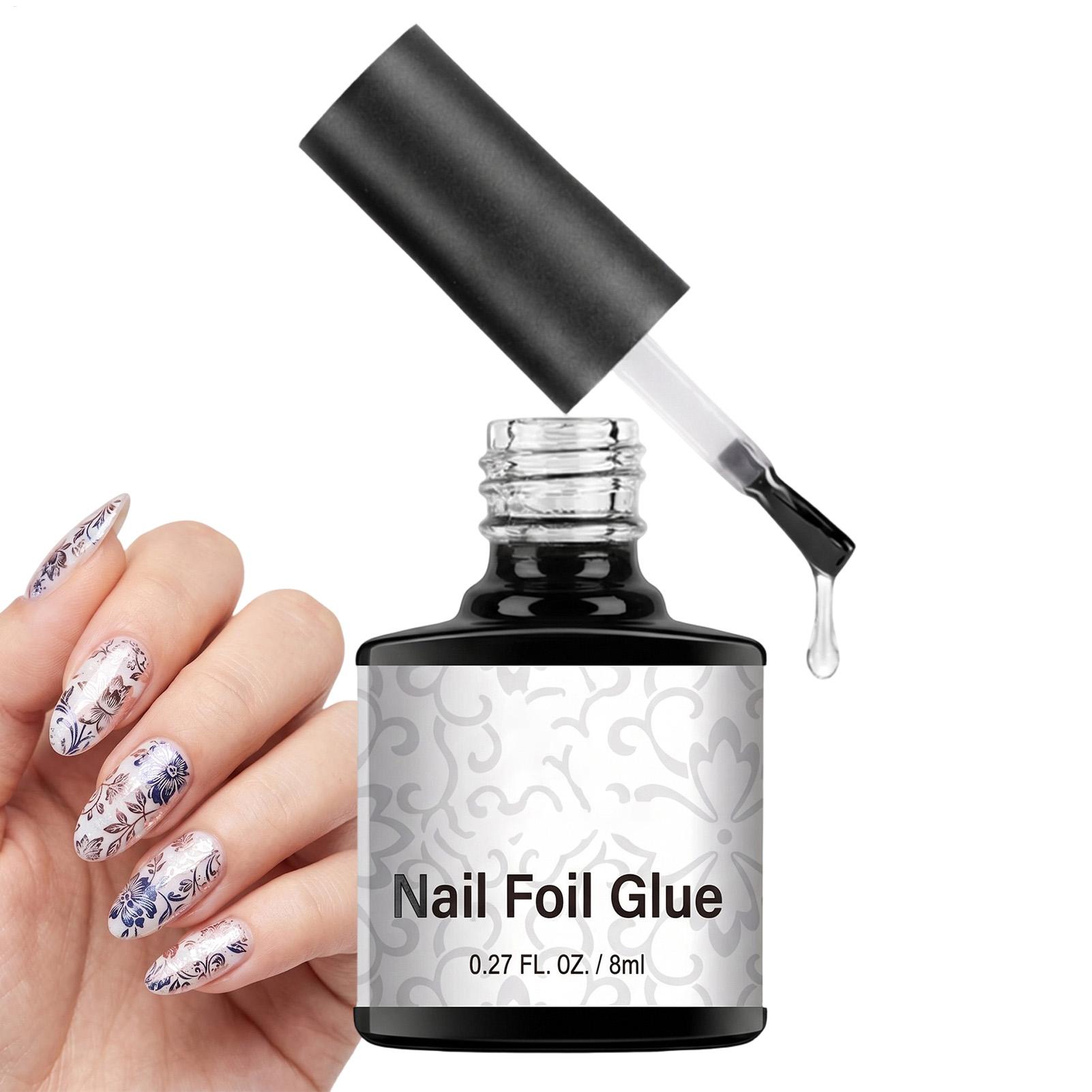 Nail Foil Glue 8ml Transfer Fo - огляд і ціна Transfer Paper Carbon