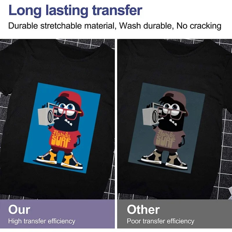 100-10Pcs A4 Sublimation Heat  - огляд і ціна Transfer Paper Carbon