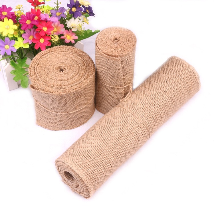 5-30CM Natural Jute Linen Fabr - огляд і ціна Linen Fabric Natural