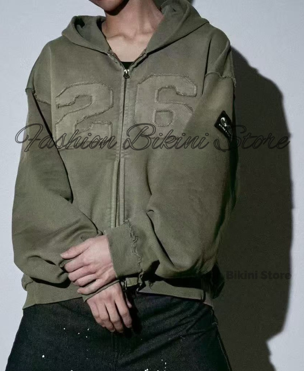 NEW Washed Grey Retro Hoodie 3 - огляд і ціна Embroidery Garments