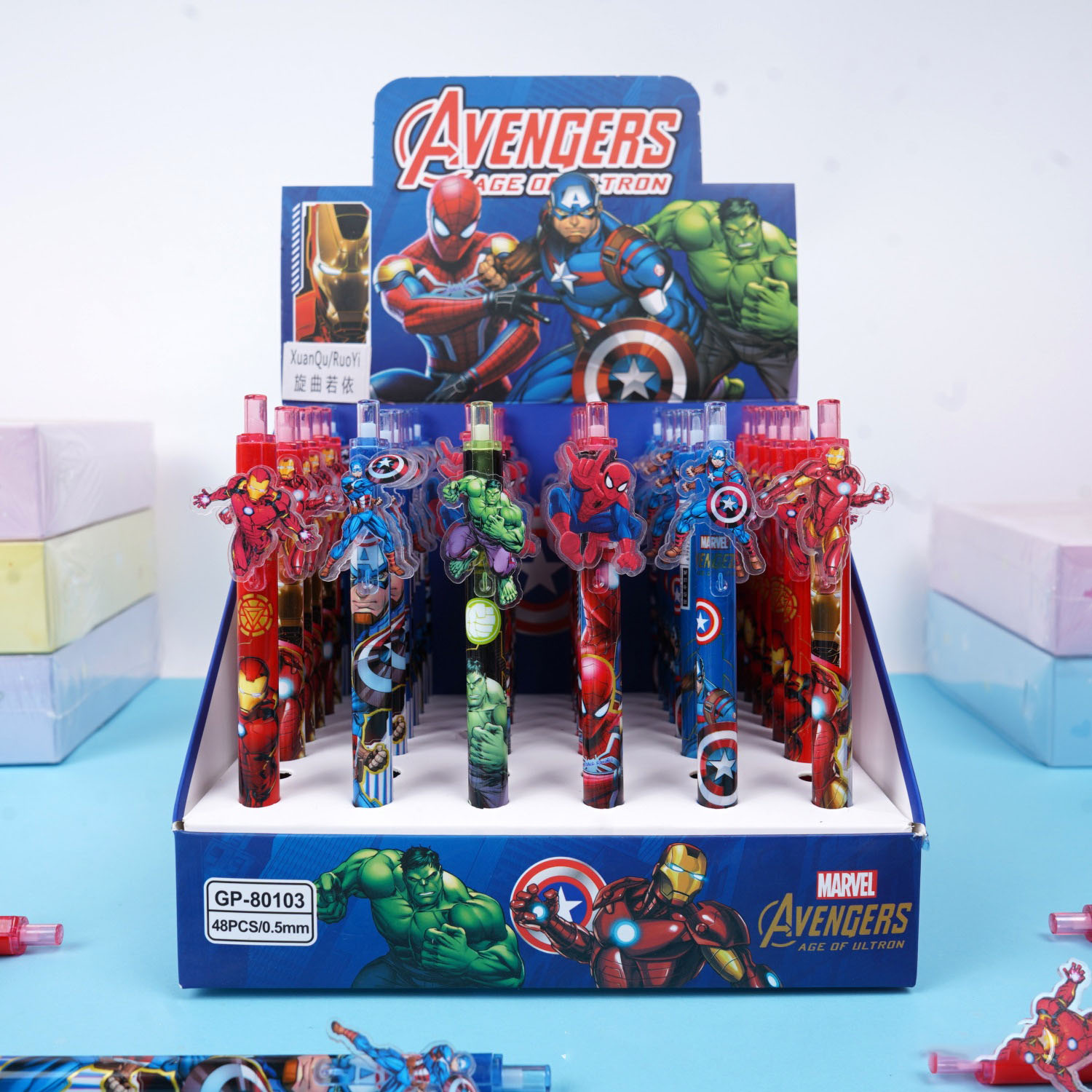 12/48pcs For Marvel Gel Pens Q - огляд і ціна Embroidery Writing