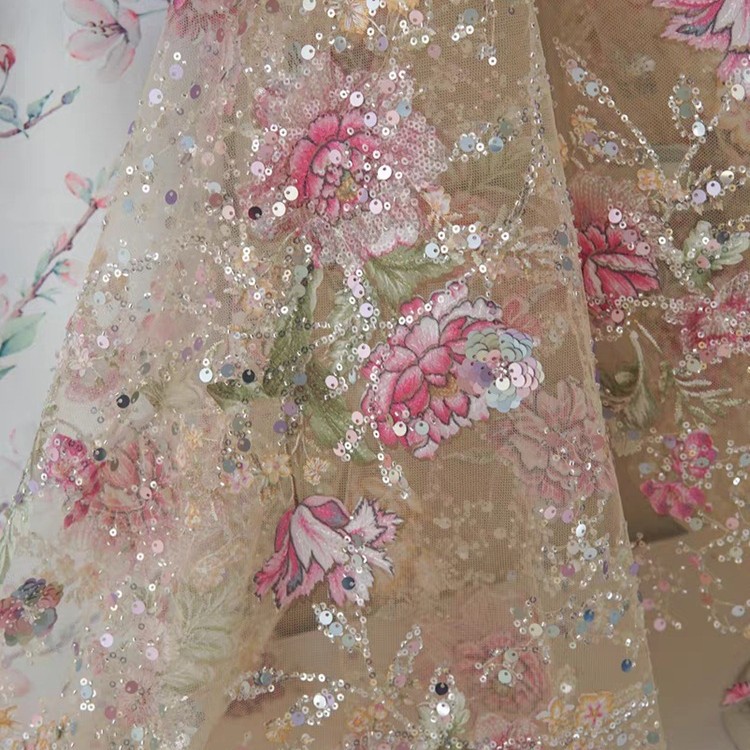 1M 120Cm Wide Luxury Beaded La - огляд і ціна Embroidery Web