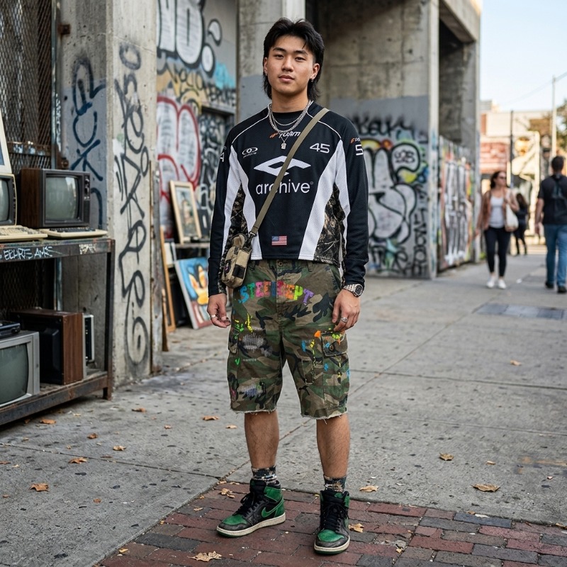 Hip Hop Y2K Streetwear Men Mat - огляд і ціна Embroidery Jersey