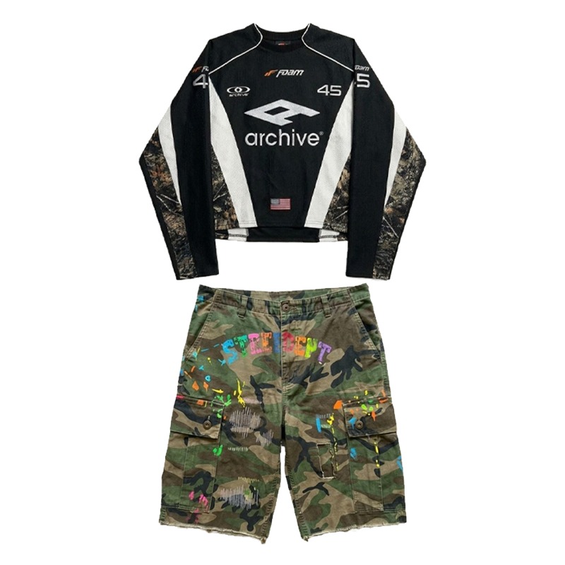Hip Hop Y2K Streetwear Men Mat - огляд і ціна Embroidery Jersey