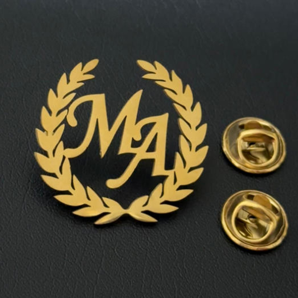 Customized brooch, olive flowe - огляд і ціна Embroidery Initials