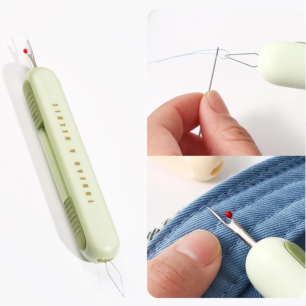 2 in 1 Needle Threader Seam Ri - огляд і ціна Embroidery Removal Tool