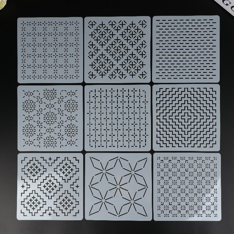[J]9/32Pcs Sashiko Embroidery  - огляд і ціна Embroidery Handicraft