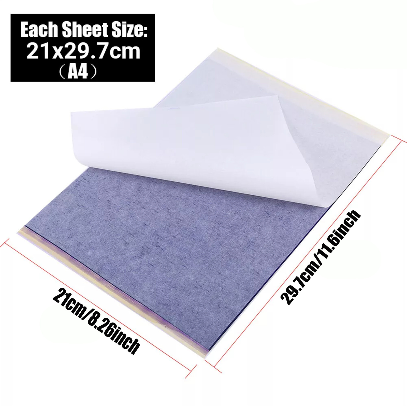 100PCS Professional Tattoo Tra - огляд і ціна Transfer Paper Carbon