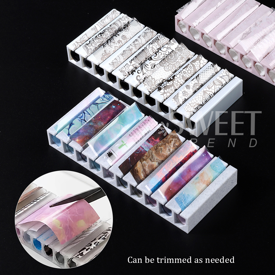 Nail Transfer Foils Storage Bo - огляд і ціна Transfer Paper Carbon