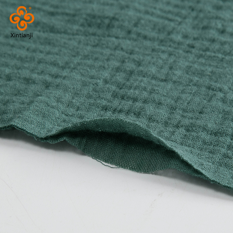 Double Layer Gauze Fabric 100% - огляд і ціна Linen Fabric Natural