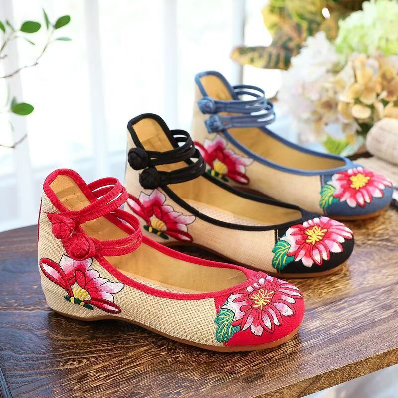 Woman Wedges Embroidered Cloth - огляд і ціна Embroidery Skirt