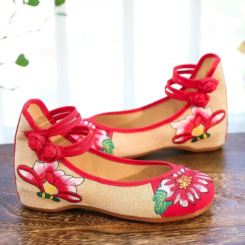 Woman Wedges Embroidered Cloth - огляд і ціна Embroidery Skirt