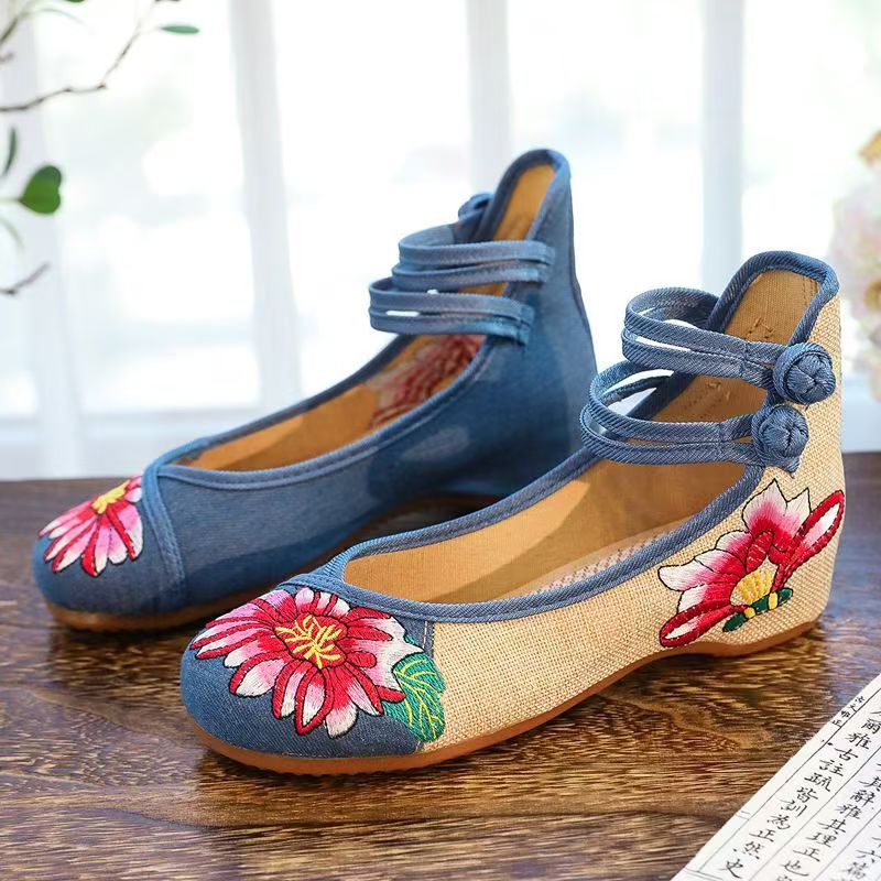 Woman Wedges Embroidered Cloth - огляд і ціна Embroidery Skirt