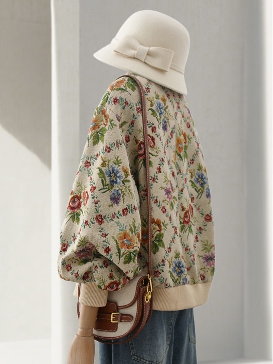 Retro Feel Oil Painting Embroi - огляд і ціна Embroidery Cream